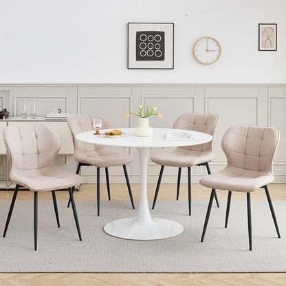 Chaise Cyril — finition noir, métal, design contemporain