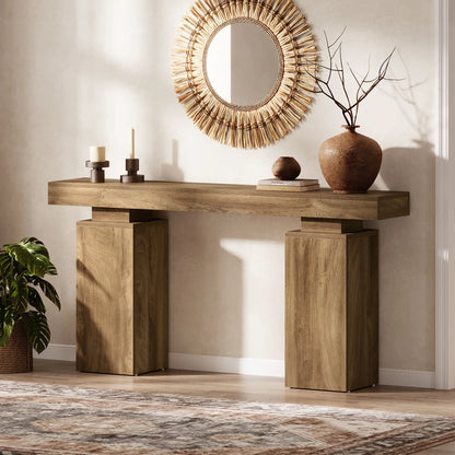 Console Sandrine — bois, métal, design contemporain