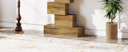 Console Jeanne — bois, métal, style industriel
