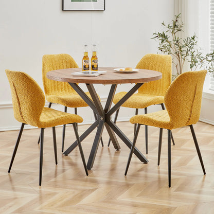 Chaise Marthe — métal, lot de 6