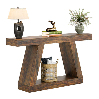 Console Karine — style industriel, rangement intégré