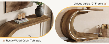 Table d'appoint Guy — bois, design contemporain