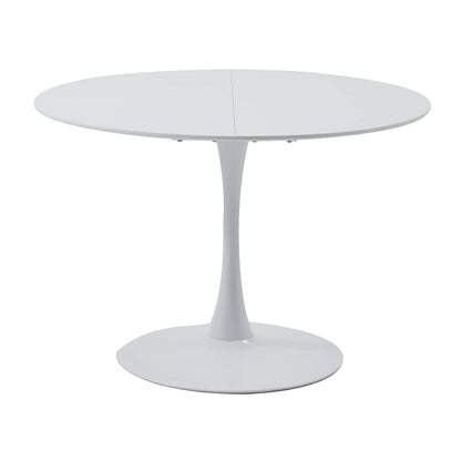 Table basse Éléna — finition noir, ronde, lot de 6