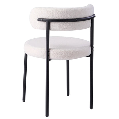 Chaise Sacha — velours, lot de 6