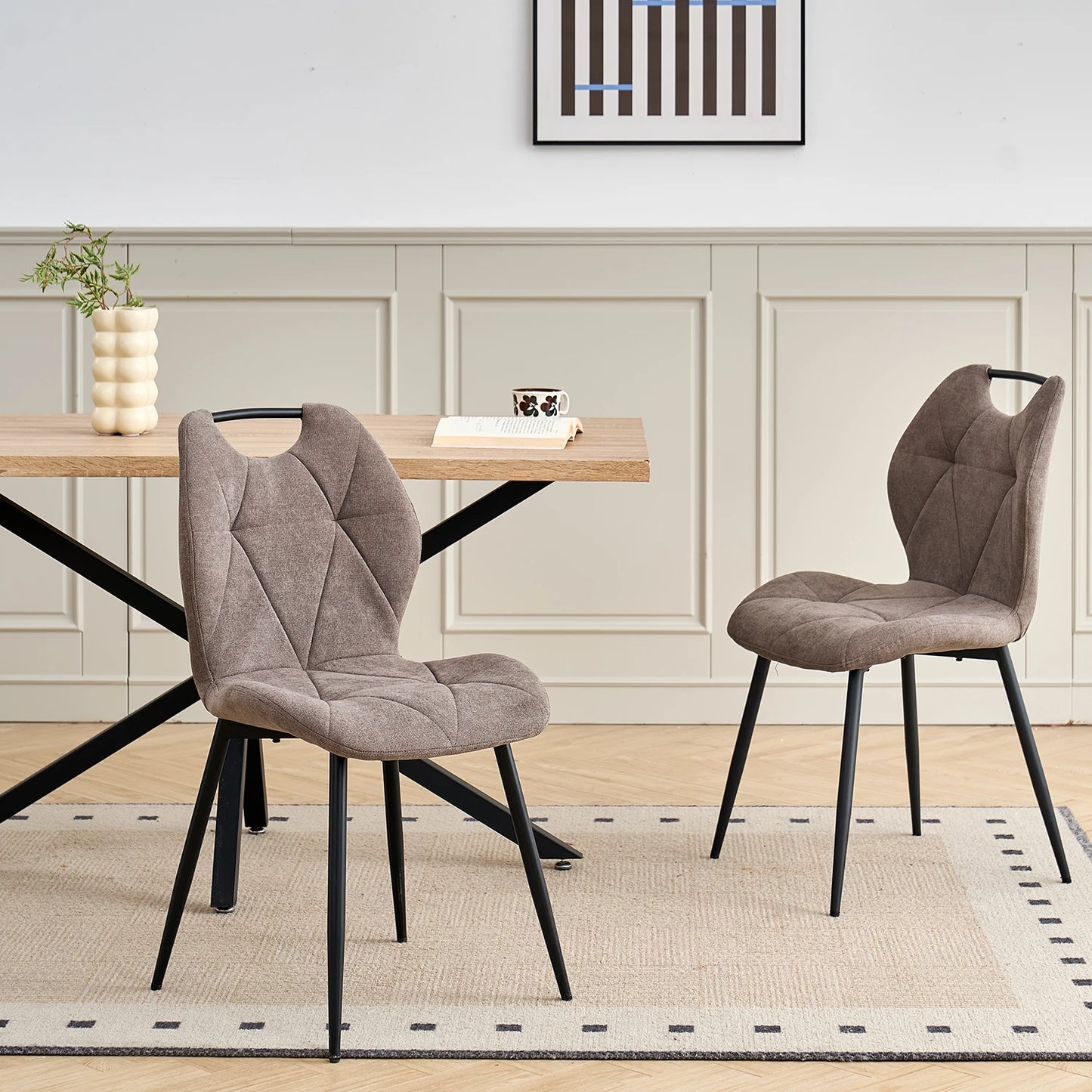 Chaise Ludovic — métal, design contemporain