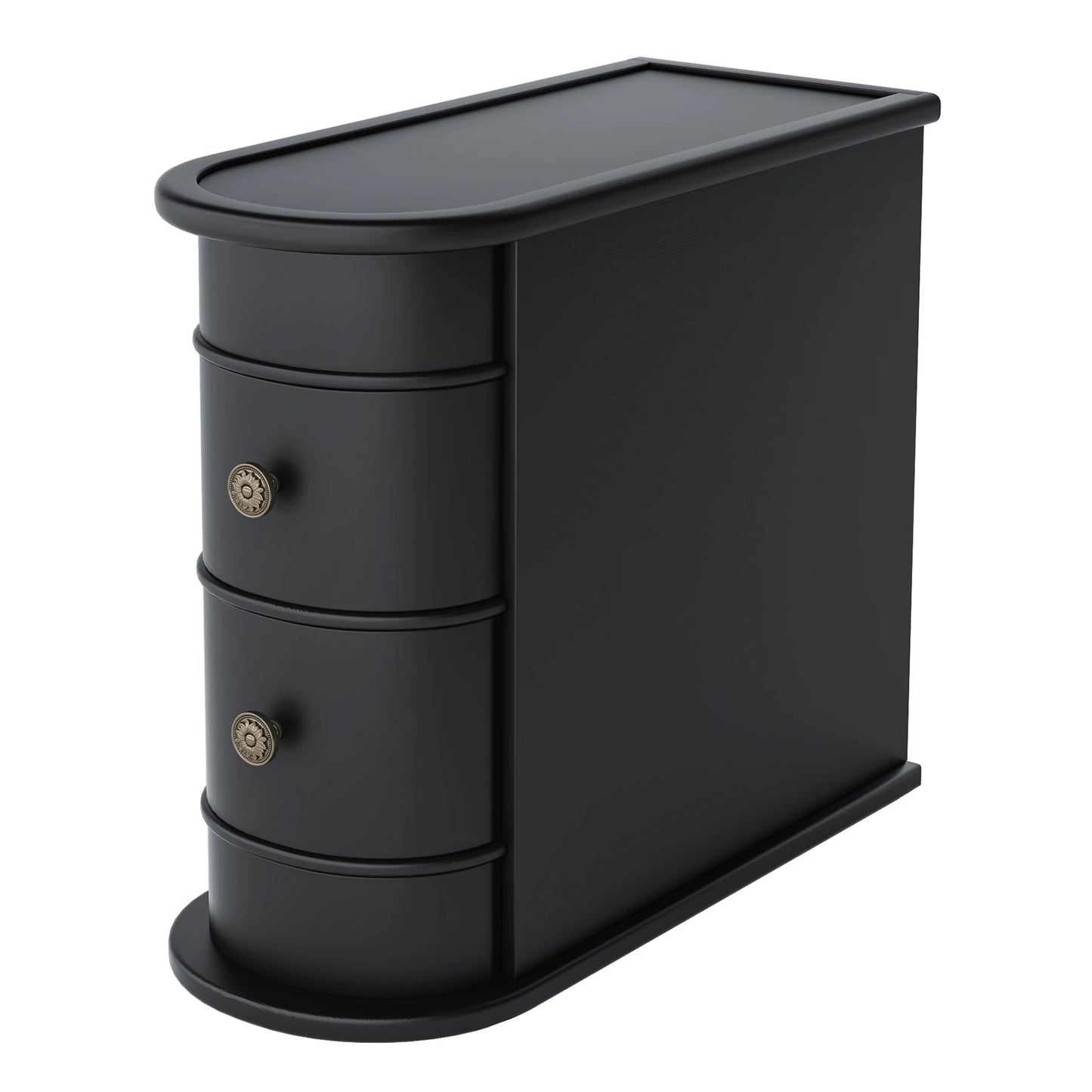 Table d'appoint Manon — bois massif, ronde