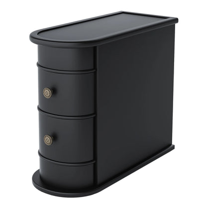 Table d'appoint Manon — bois massif, ronde