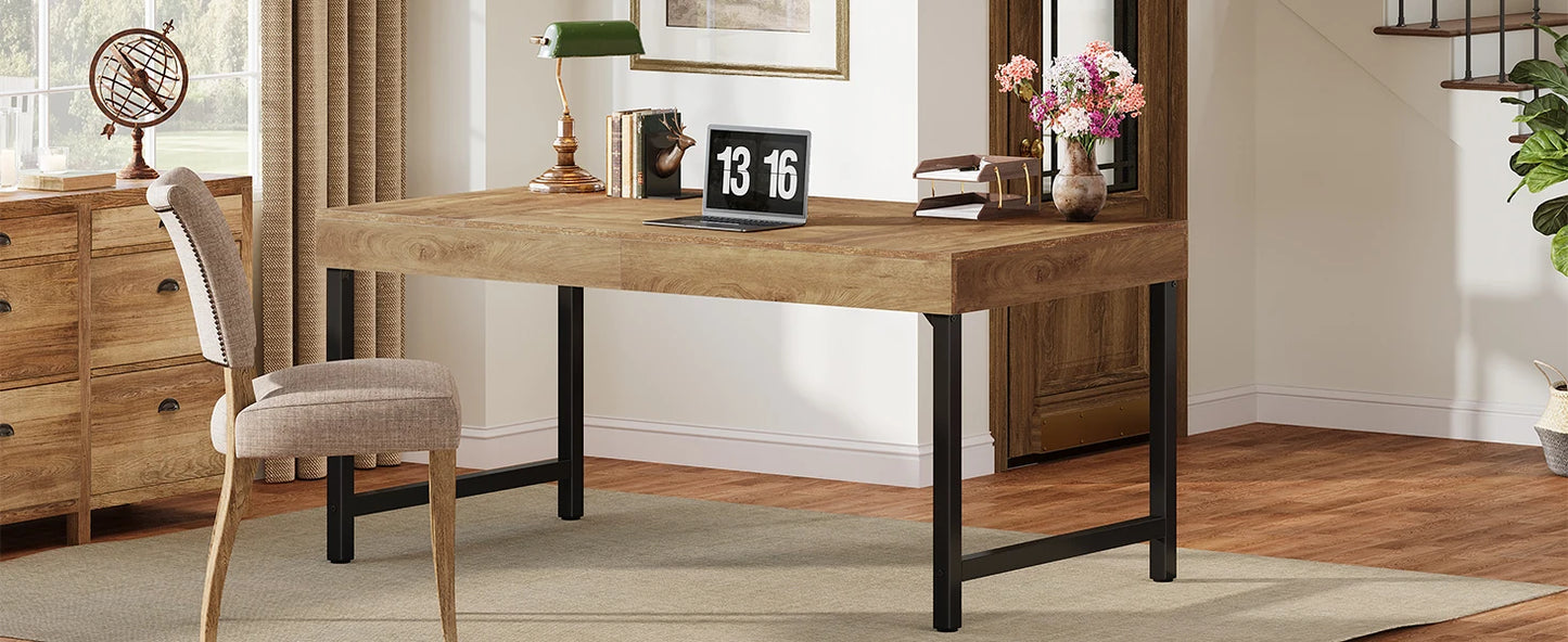 Bureau Cécile — métal, style industriel