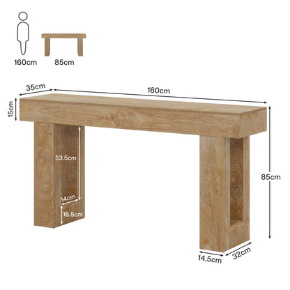 Console Benoît — bois, métal