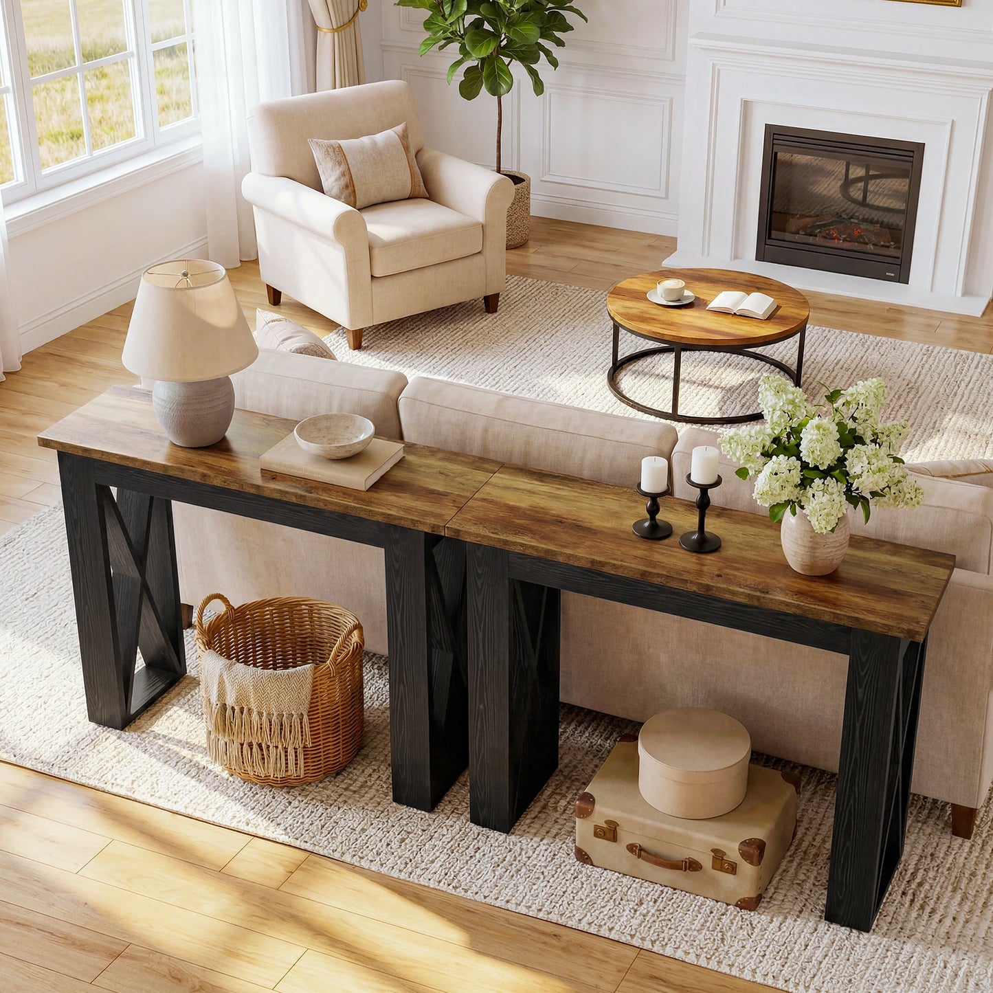 Table d'appoint Thibault — forme ronde