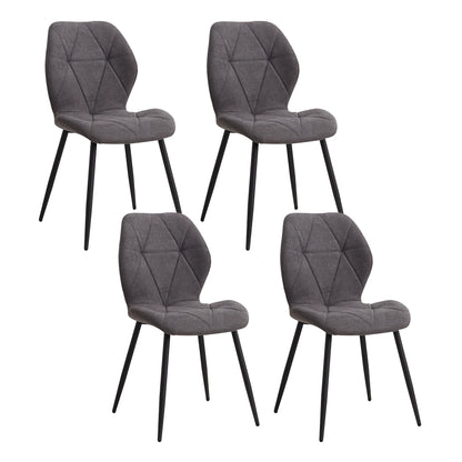 Chaise Valère — métal, lot de 6