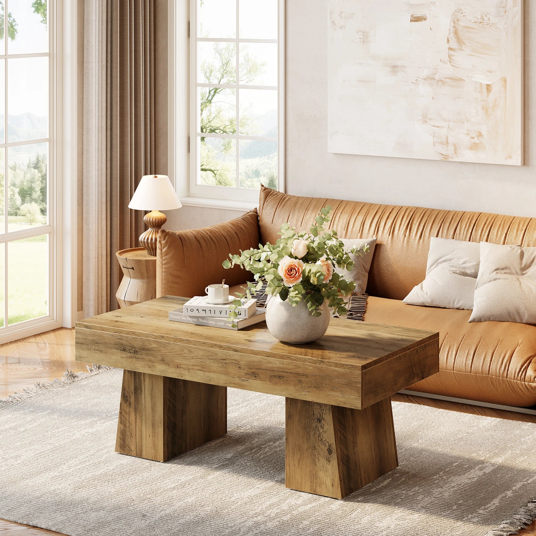 Table basse Élise — bois, design contemporain
