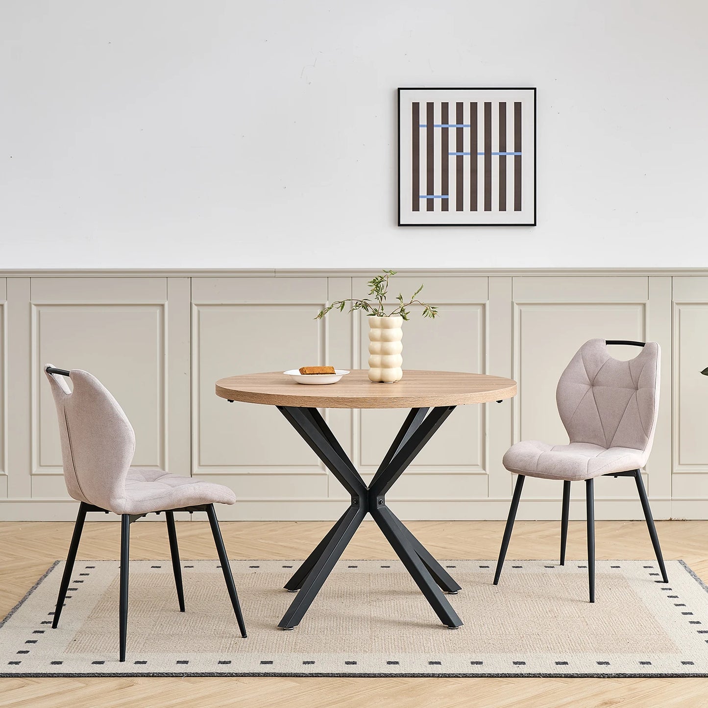 Chaise Ludovic — métal, design contemporain