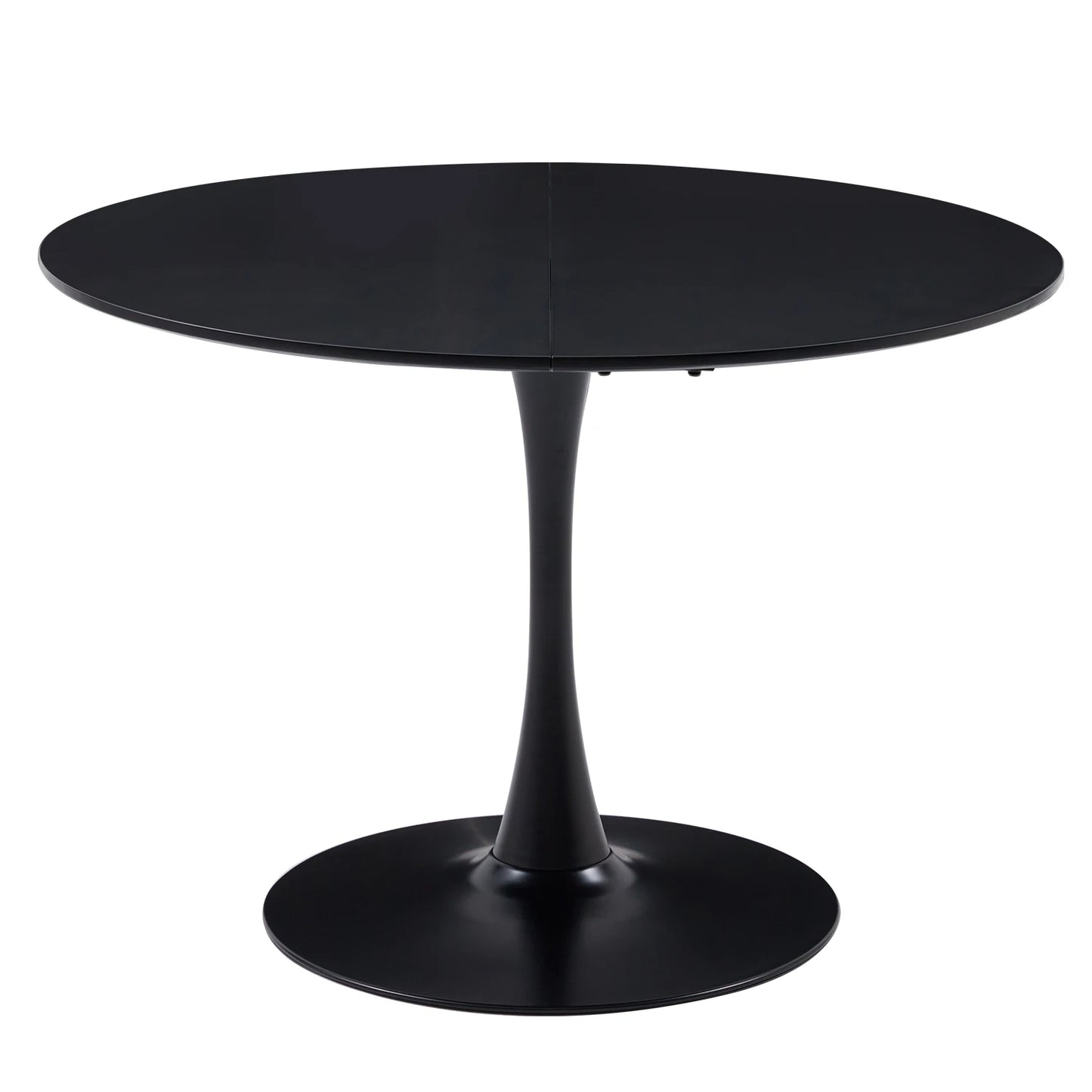 Table de salle à manger Arthur — finition blanche, design contemporain, ronde