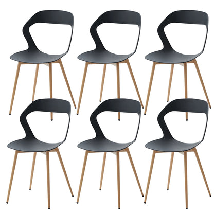 Chaise Bastien — finition blanche, style nordique