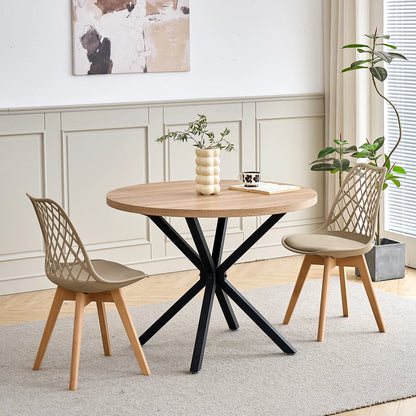 Chaise Liliane — bois massif, design contemporain