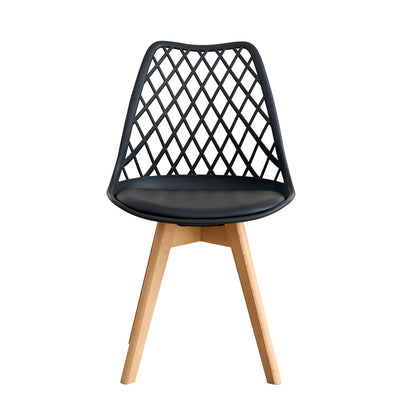 Chaise Liliane — bois massif, design contemporain