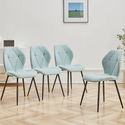 Chaise Valère — métal, lot de 6