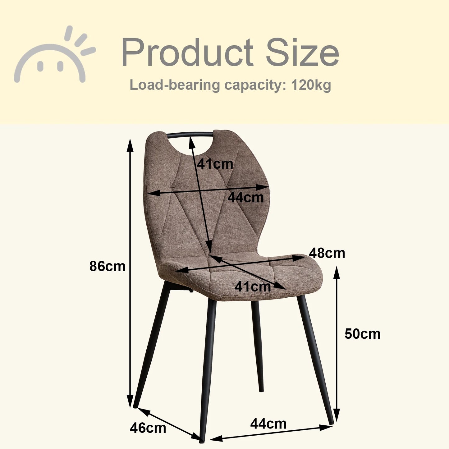 Chaise Ludovic — métal, design contemporain
