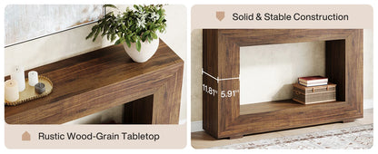 Table d'appoint Ophélie — style industriel, rangement intégré