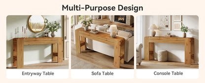 Console Céline — bois massif