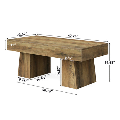 Table basse Élise — bois, design contemporain