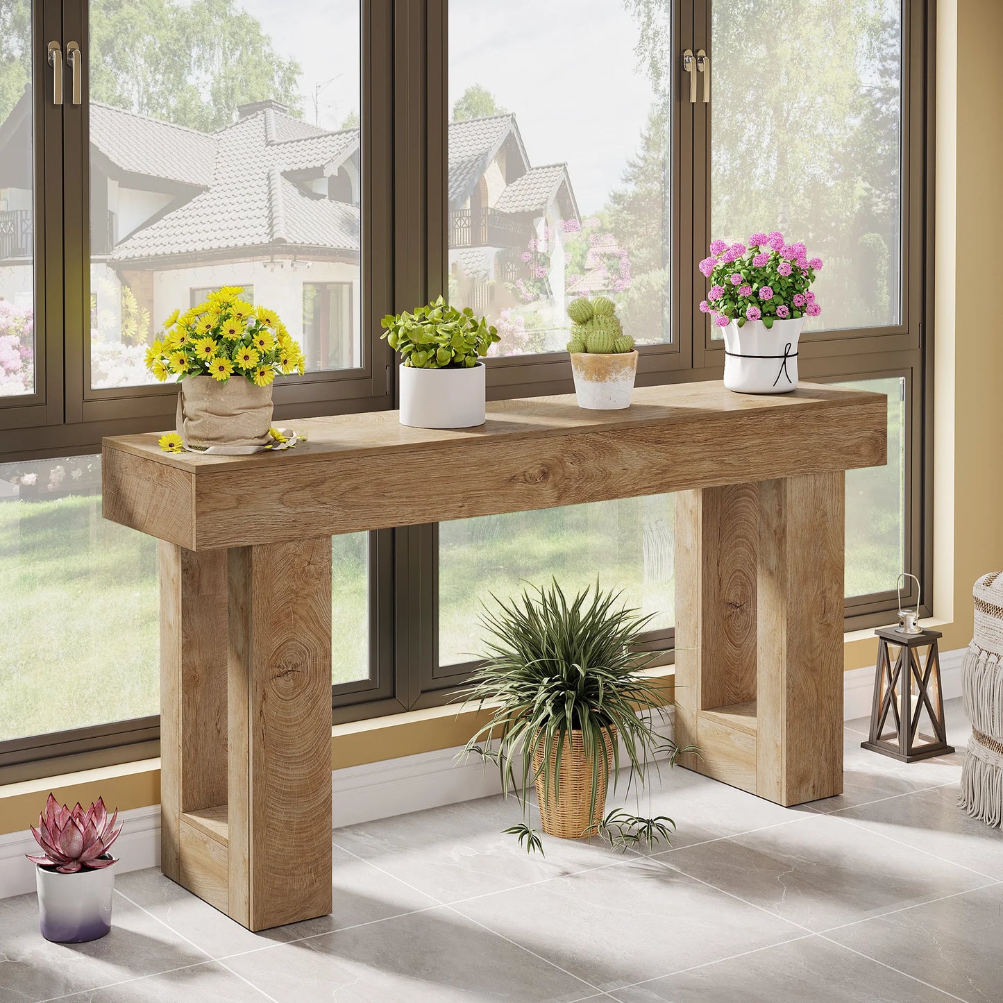 Console Benoît — bois, métal