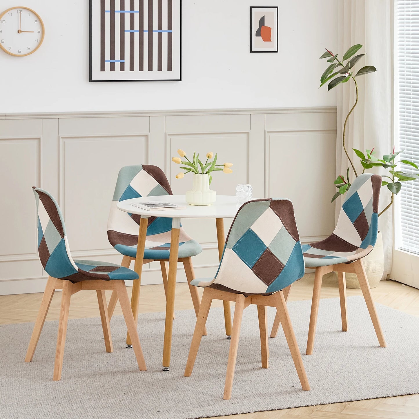 Chaise Nadine — bois, style nordique