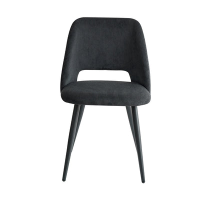 Chaise Nestor — velours, lot de 6
