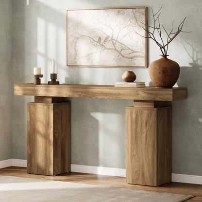 Console Sandrine — bois, métal, design contemporain