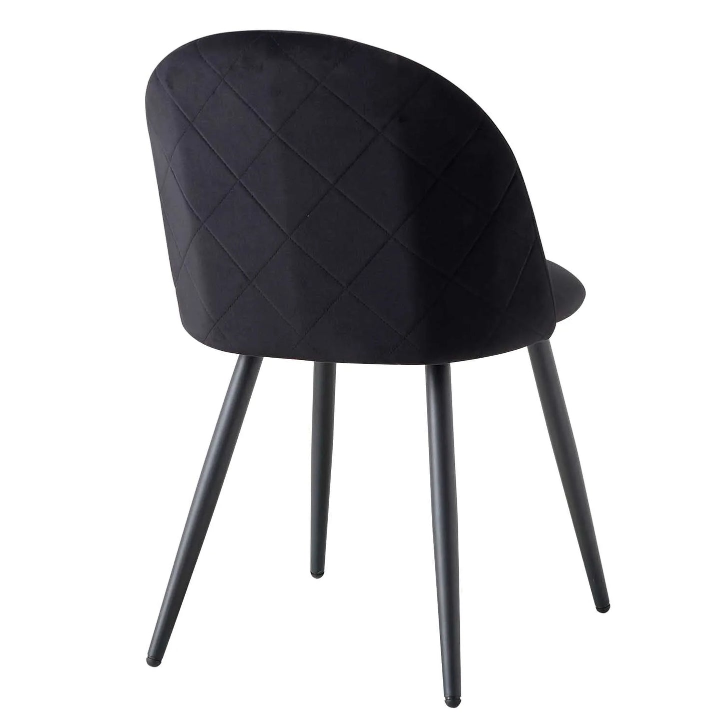 Chaise Caroline — velours, style nordique