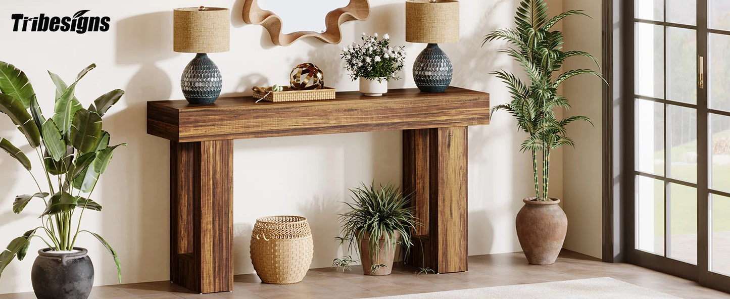 Console Benoît — bois, métal