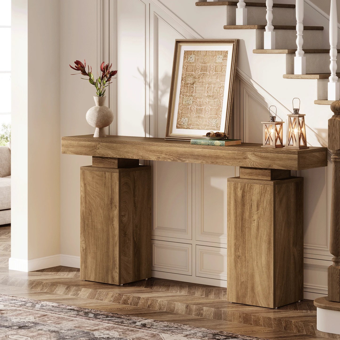 Console Sandrine — bois, métal, design contemporain
