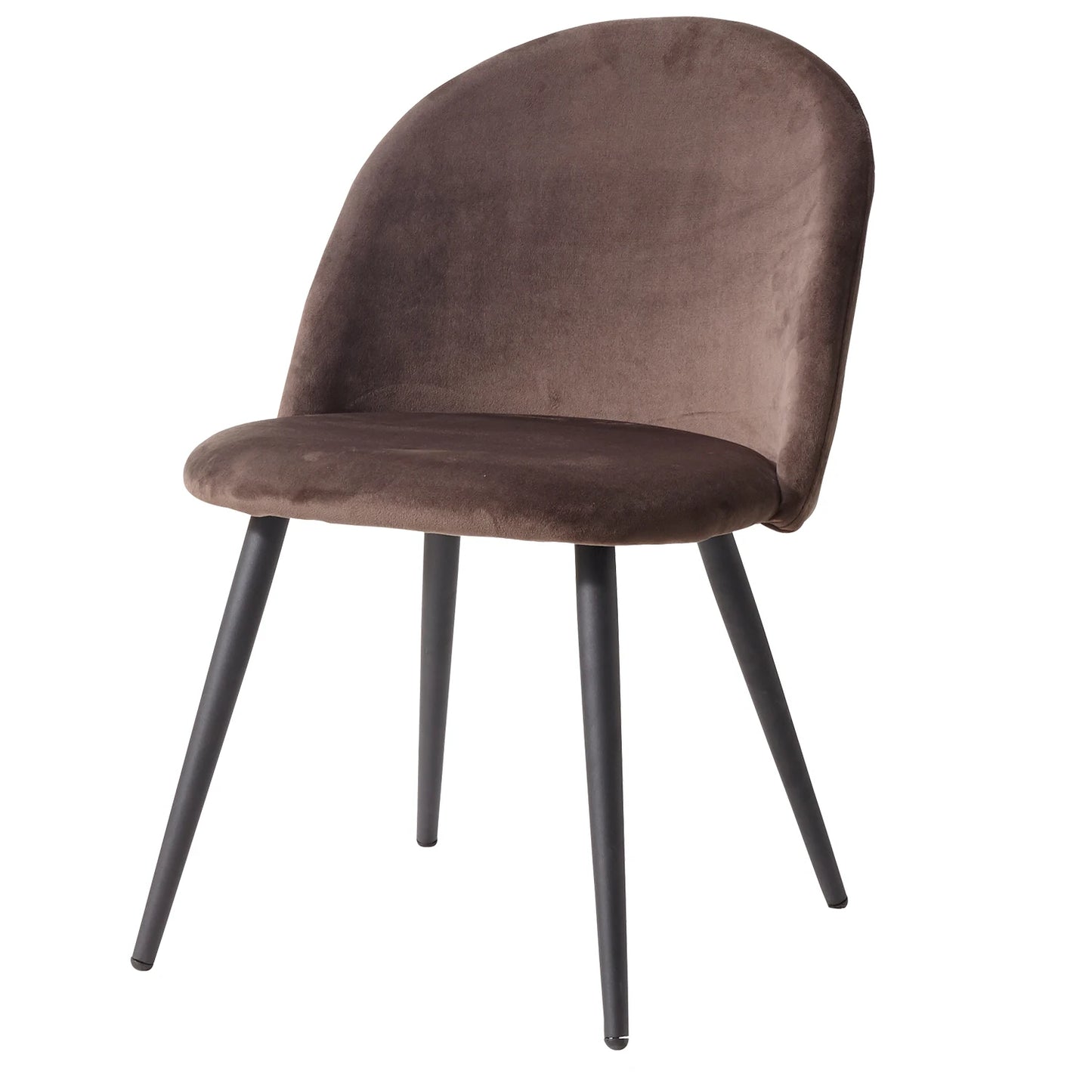 Chaise Caroline — velours, style nordique
