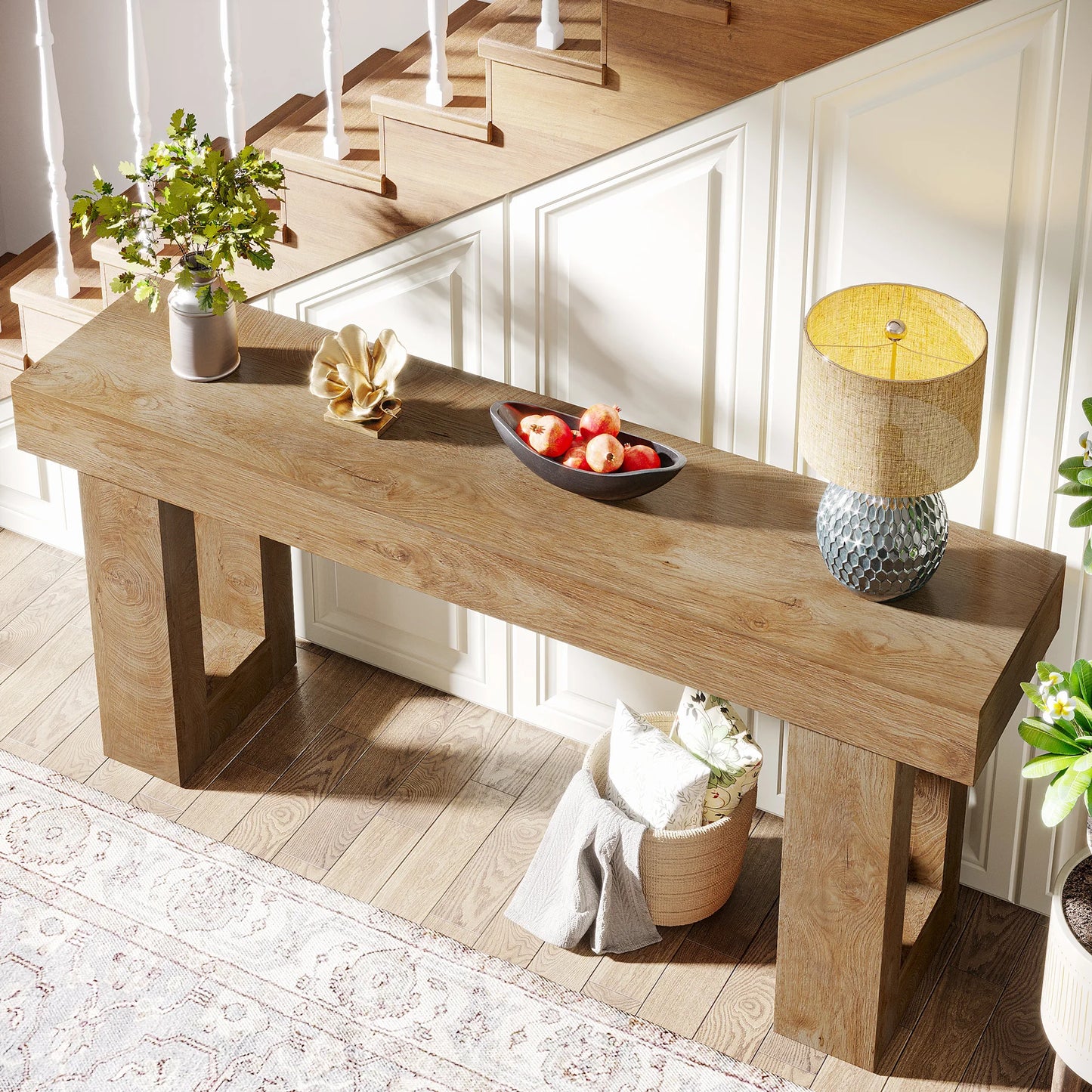 Console Benoît — bois, métal