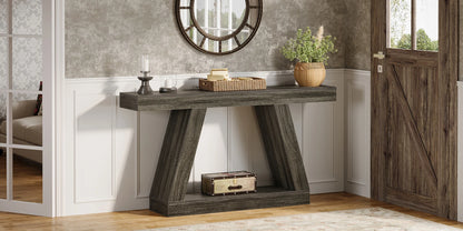 Console Karine — style industriel, rangement intégré