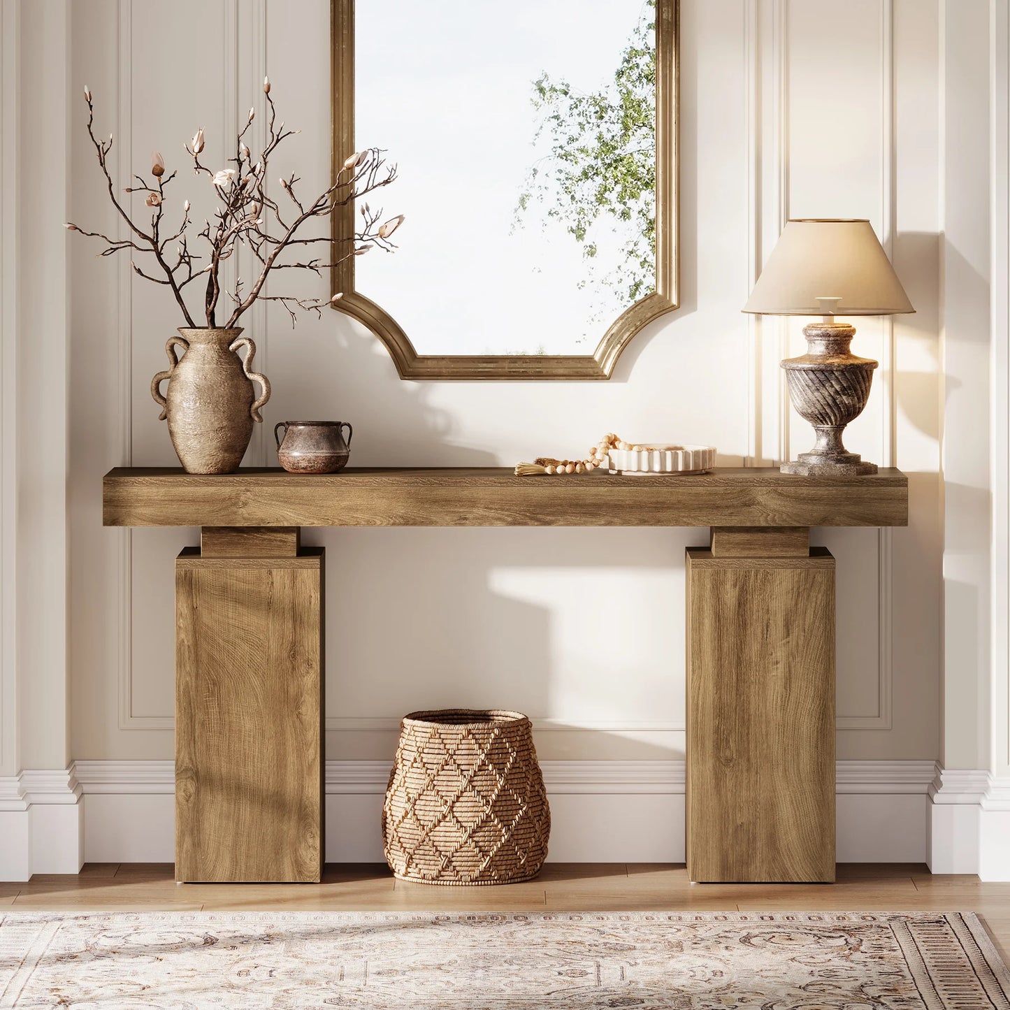 Console Sandrine — bois, métal, design contemporain