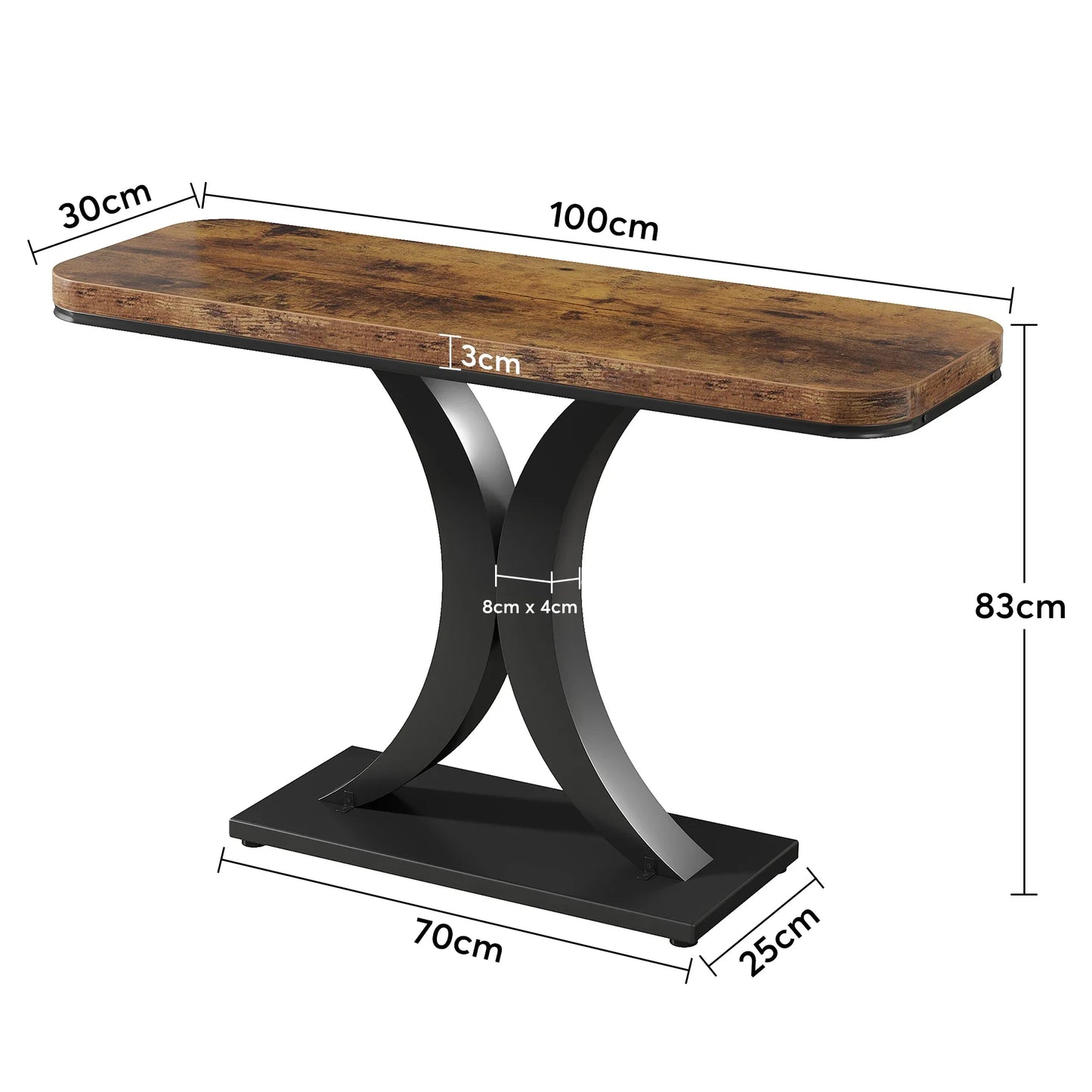 Console Guillaume — style industriel