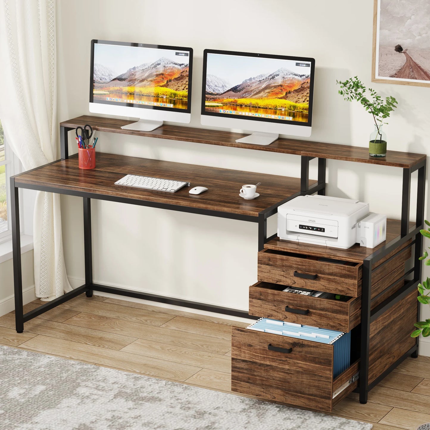 Bureau Jacques — style industriel