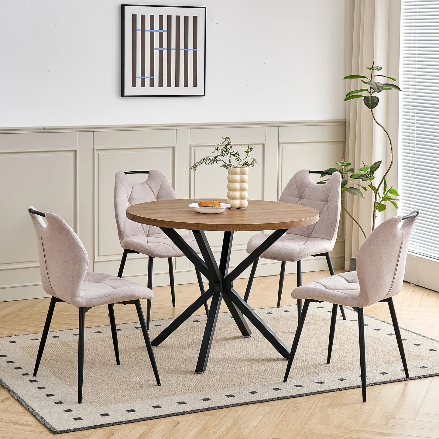Chaise Ludovic — métal, design contemporain