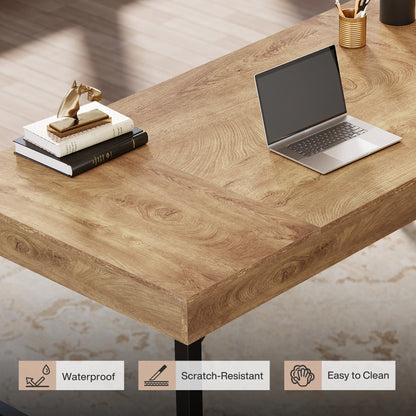 Bureau Cécile — métal, style industriel