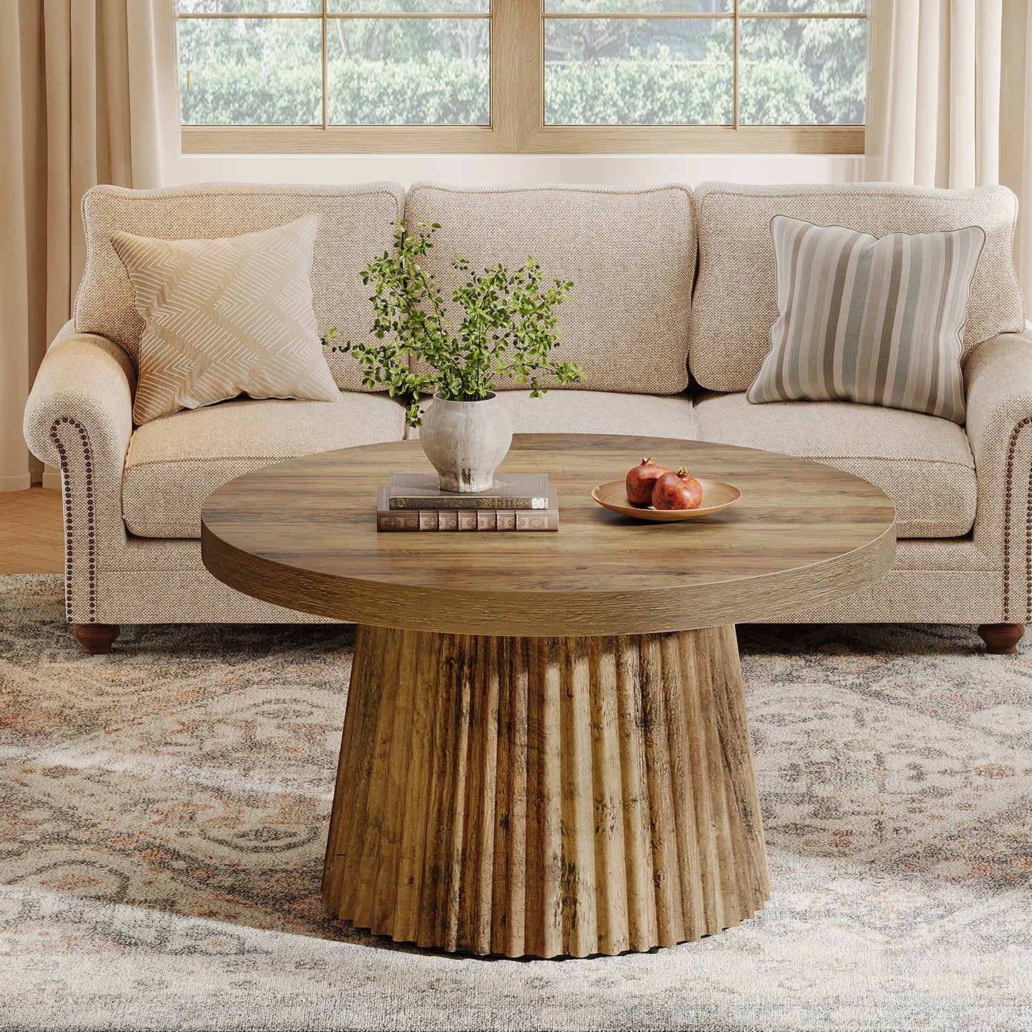 Table basse David — design contemporain, ronde