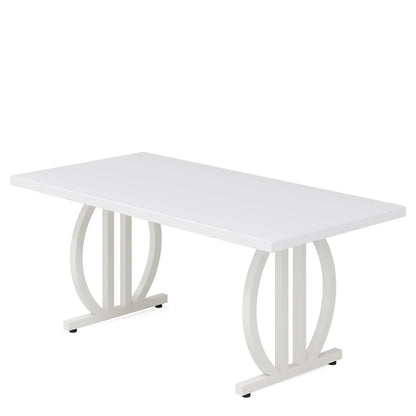 Table de salle à manger Hugo — métal, style industriel