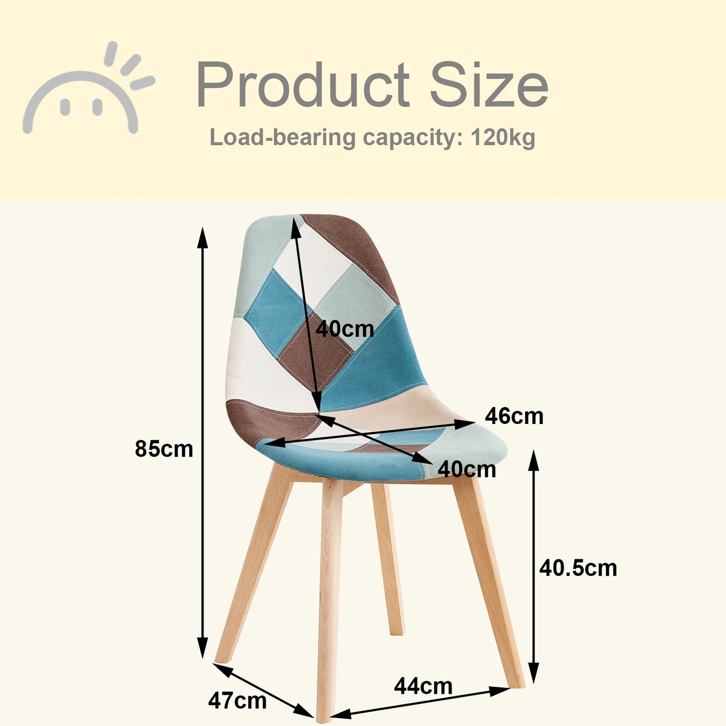 Chaise Nadine — bois, style nordique