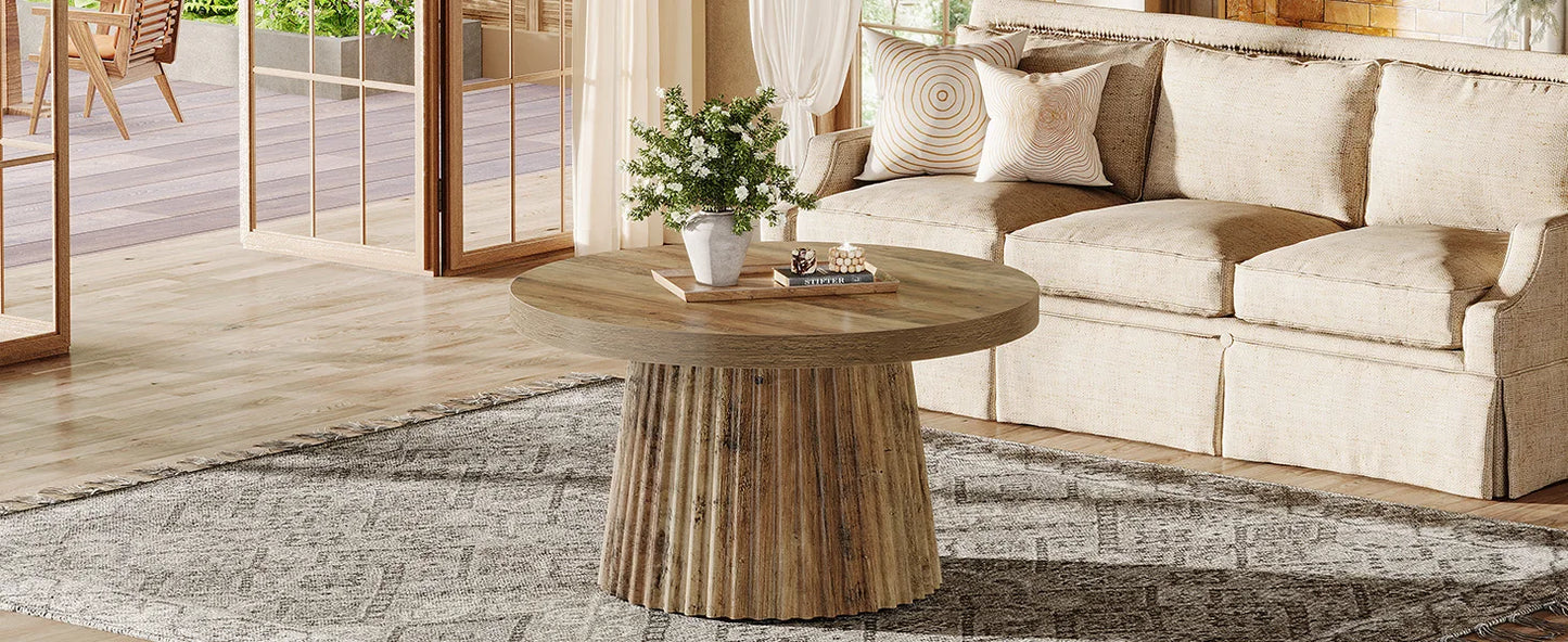 Table basse David — design contemporain, ronde