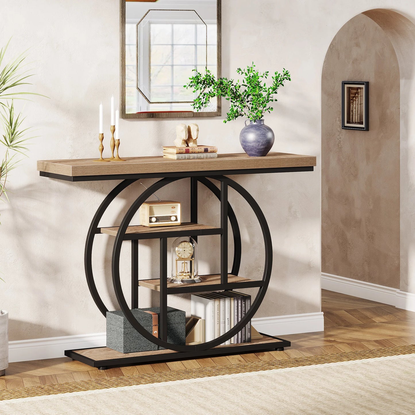 Console Sophie — style industriel, 4 niveaux