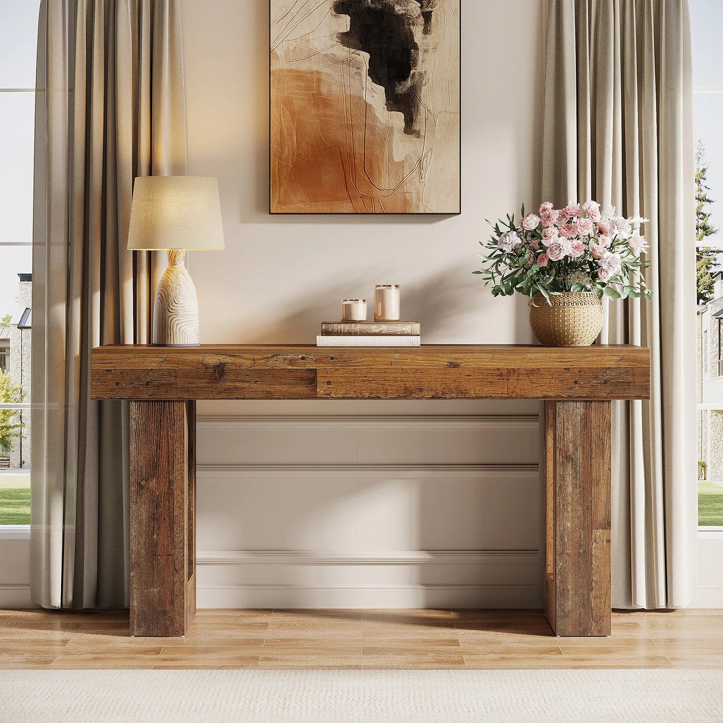 Console Benoît — bois, métal