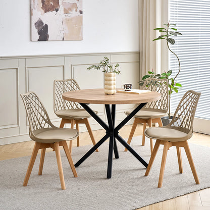 Chaise Liliane — bois massif, design contemporain
