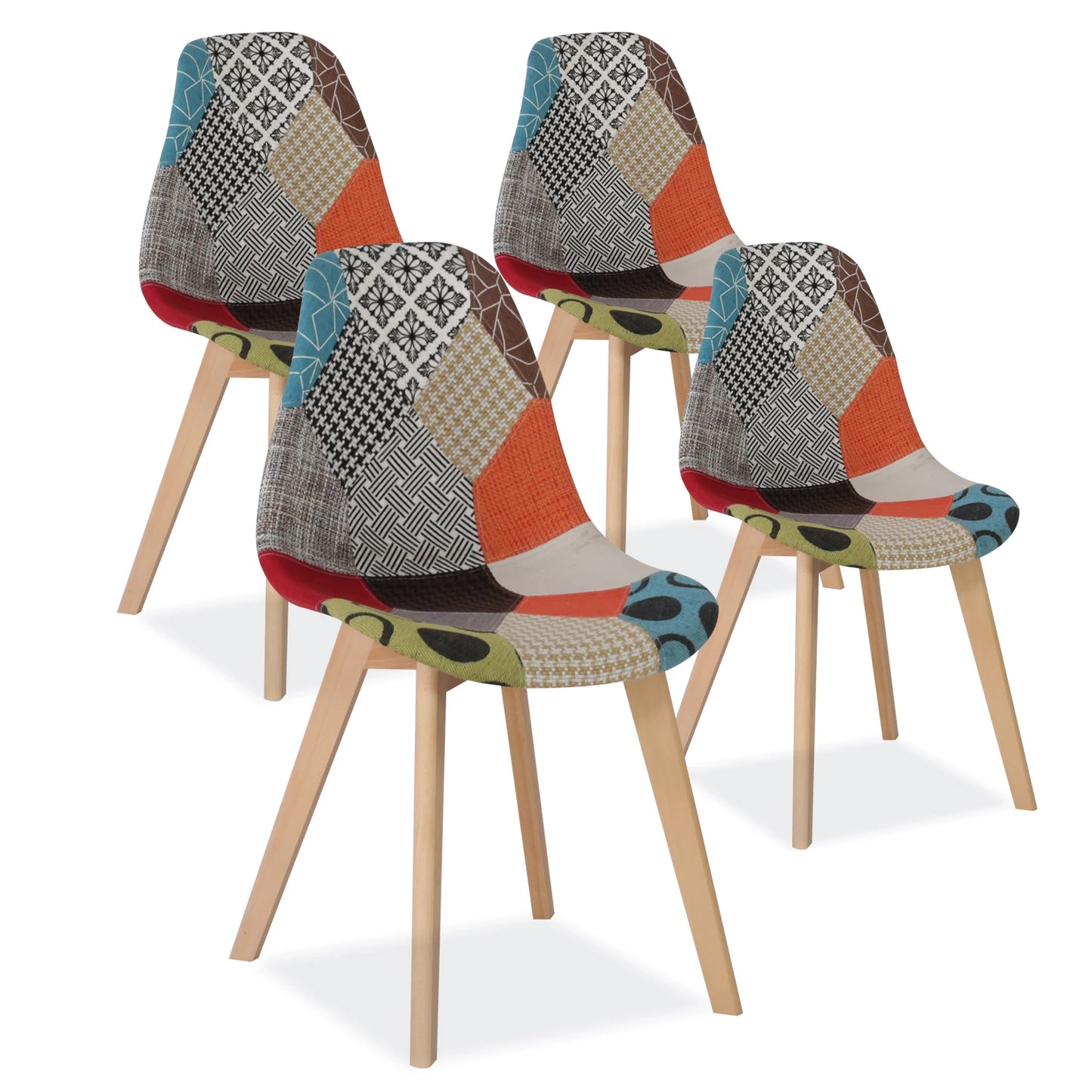 Chaise Nadine — bois, style nordique