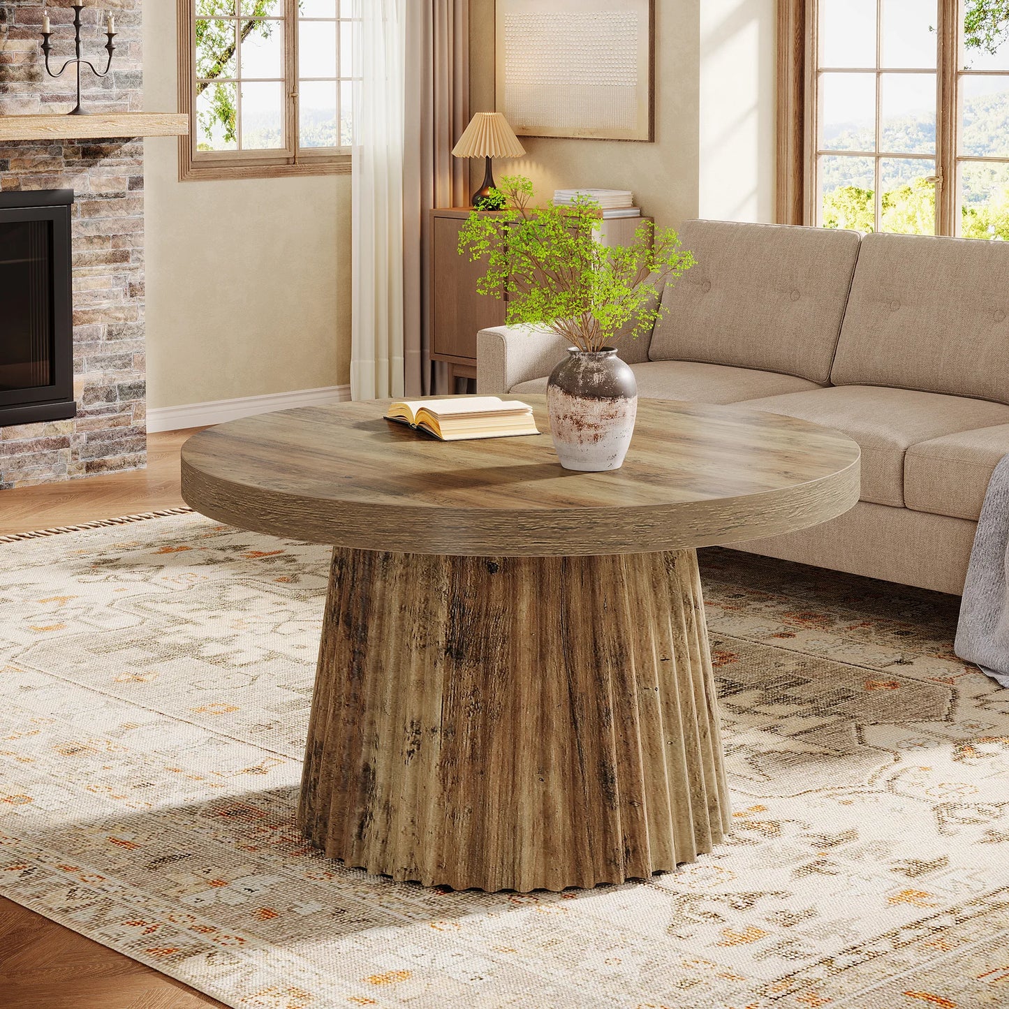Table basse David — design contemporain, ronde